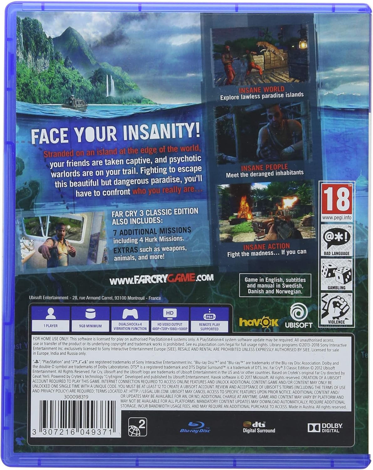 Far Cry 3 Classic Edition – PlayStation 4