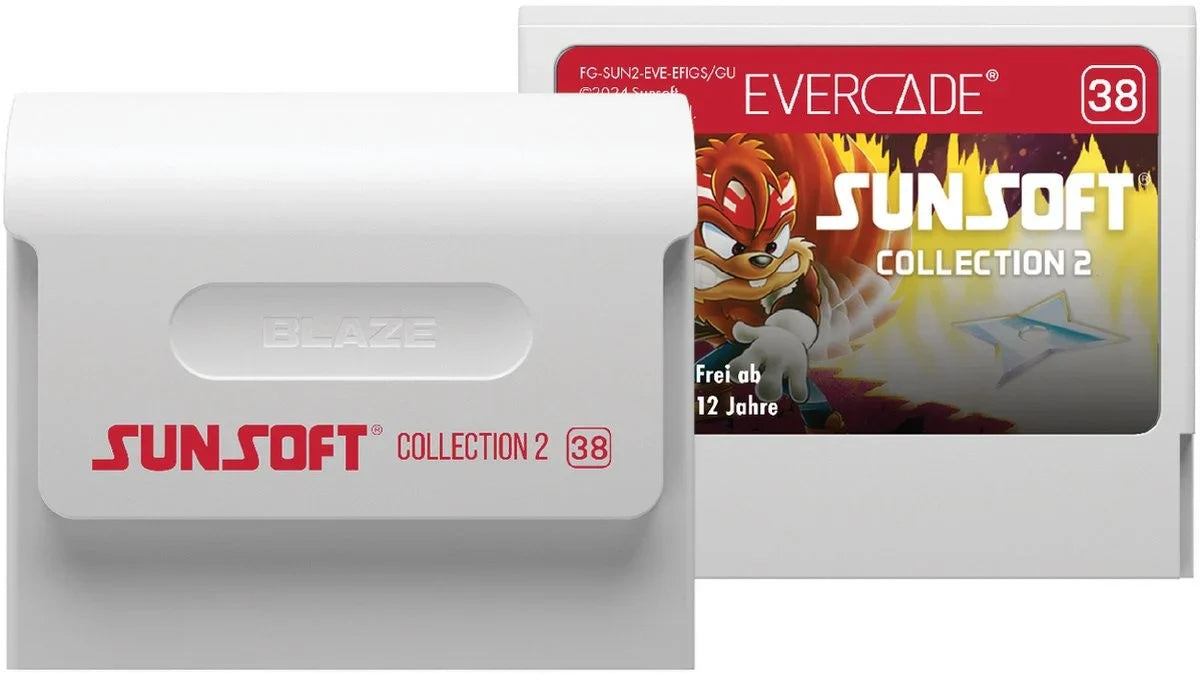 Evercade Sunsoft Collection 2 โ Cartridge
