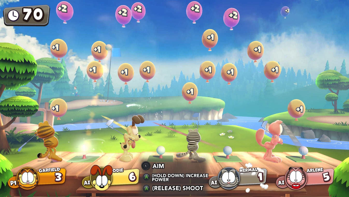 Garfield Lasagna Party Nintendo Switch