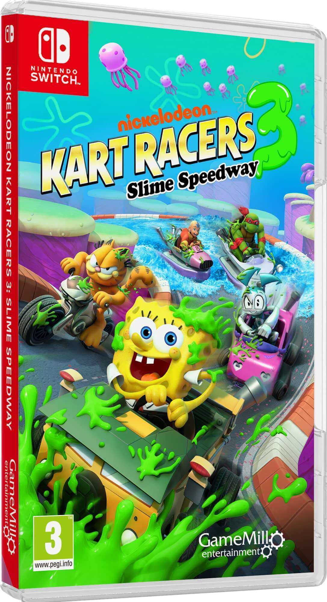 Nickelodeon Kart Racers 3 Slime Speedway Nintendo Switch