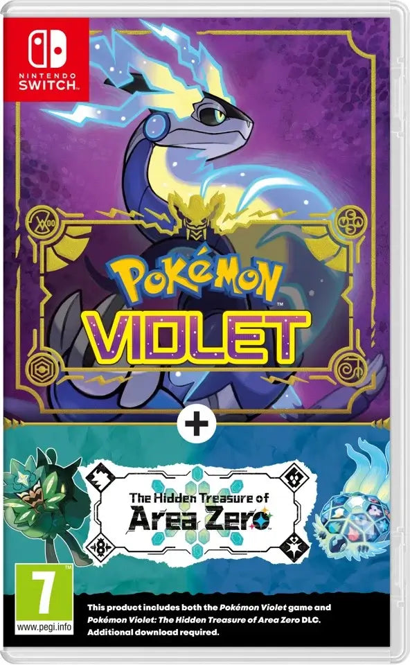 Pokemon Violet + The Hidden Treasure of Area Zero Nintendo Switch