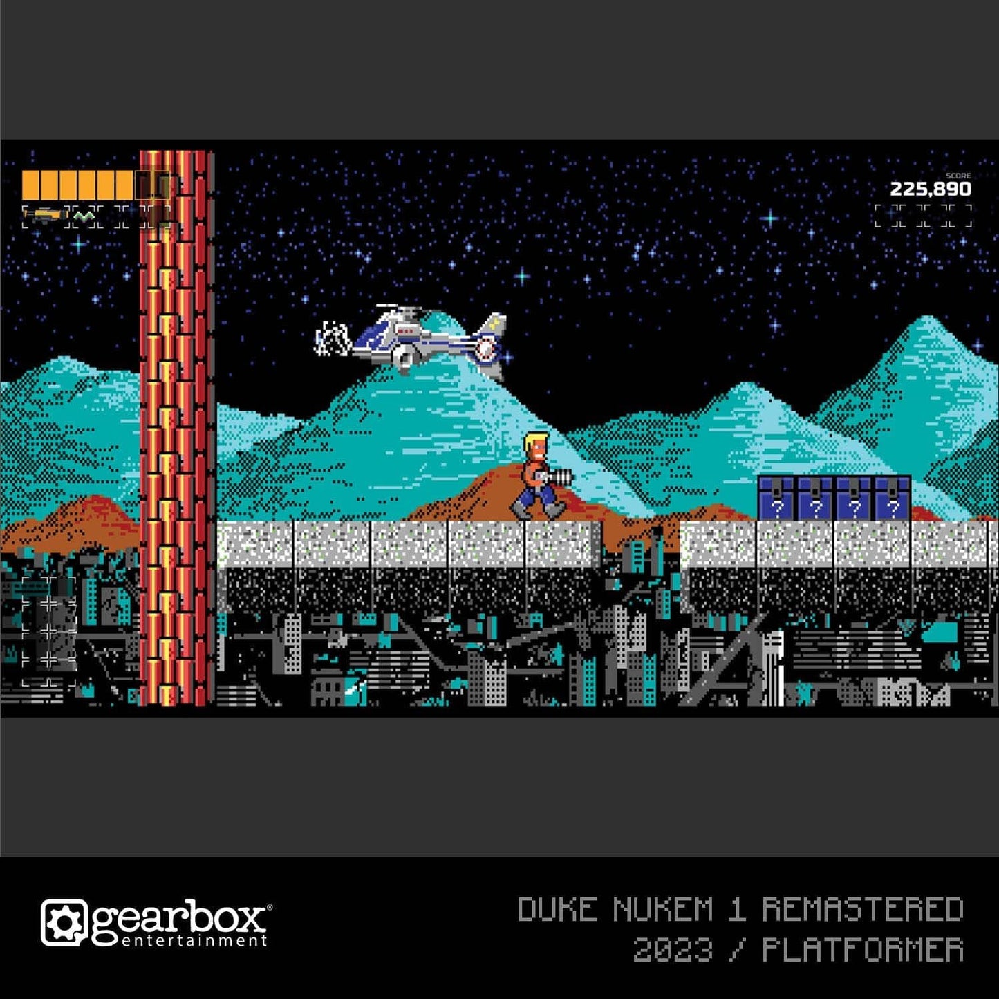 BLAZE Evercade Red Cart 33 – Duke Nukem Col. 1