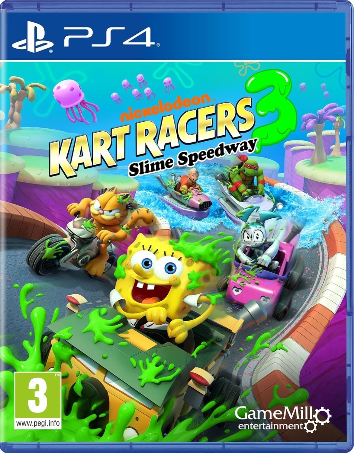 Nickelodeon Kart Racers 3: Slime Speedway ( PlayStation 4)