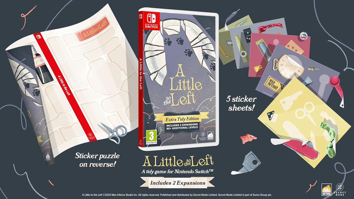 A Little to the Left: Extra Tidy Edition – Nintendo Switch