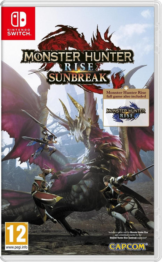 Monster Hunter Rise + Sunbreak set (Nintendo Switch)