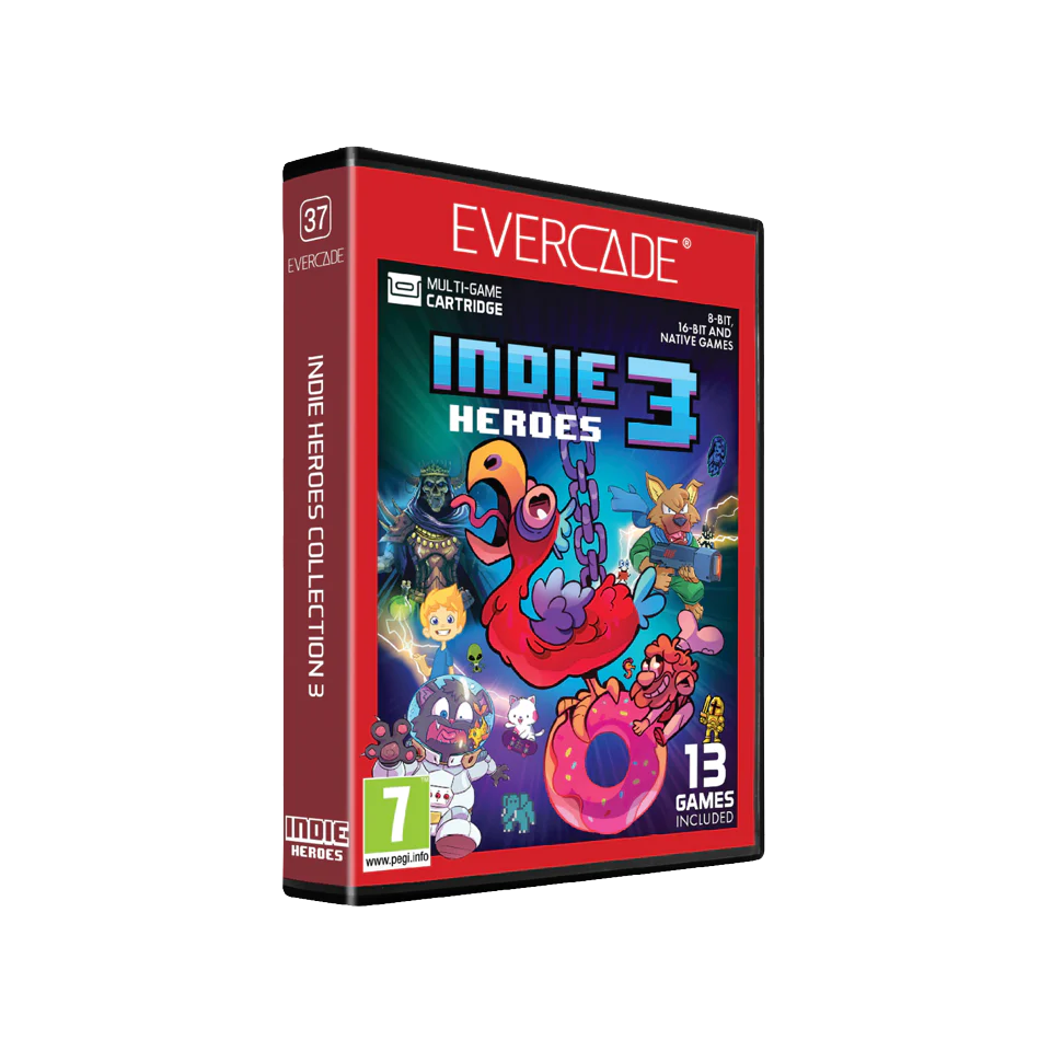 Evercade Indie Heroes Collection 3 – BLAZE Cartridge
