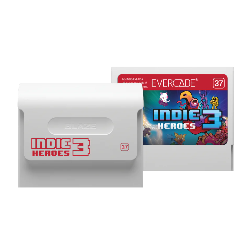 Evercade Indie Heroes Collection 3 – BLAZE Cartridge
