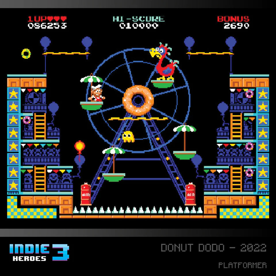 Evercade Indie Heroes Collection 3 – BLAZE Cartridge