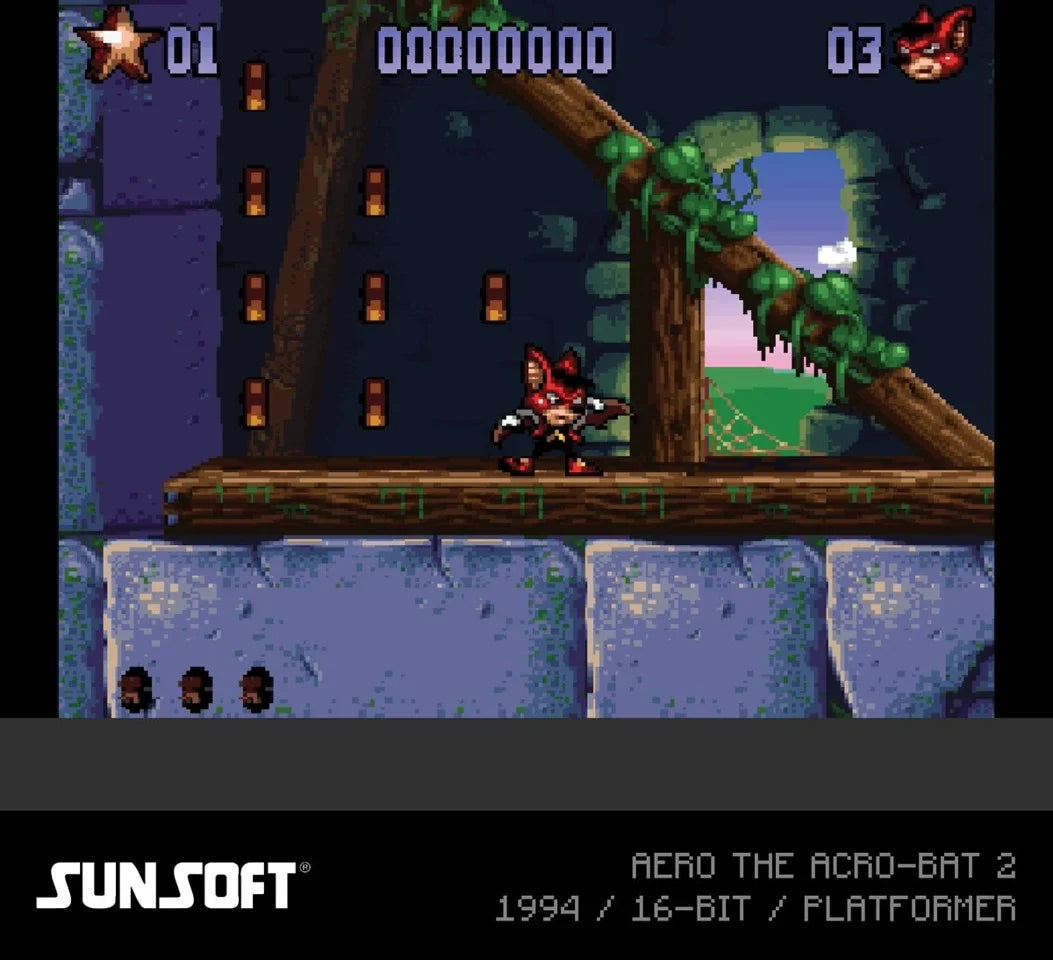 Evercade Sunsoft Collection 2 – Cartridge