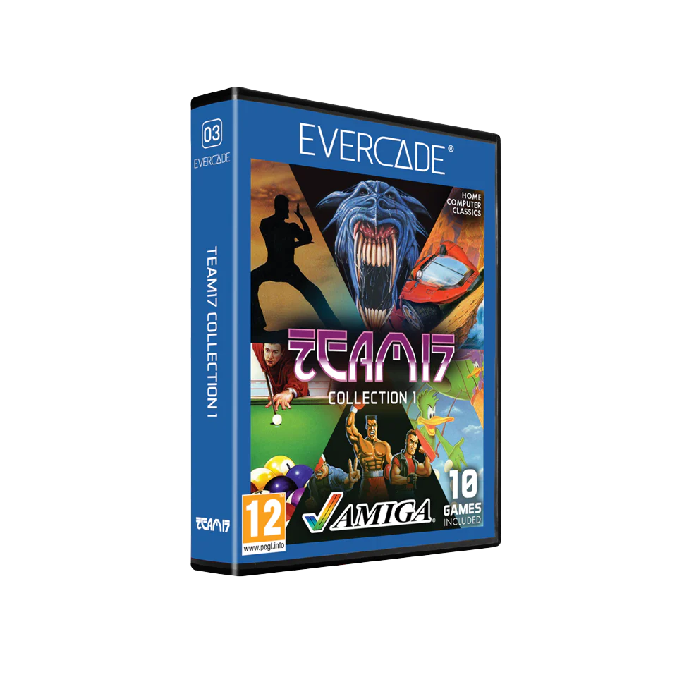 Evercade Team 17 Amiga Collection 1 – BLAZE Cartridge