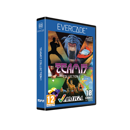 Evercade Team 17 Amiga Collection 1 – BLAZE Cartridge