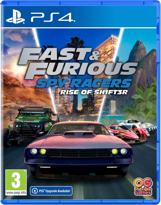 Fast & Furious Spy Racers Rise of Shif3rS Shifters PS4