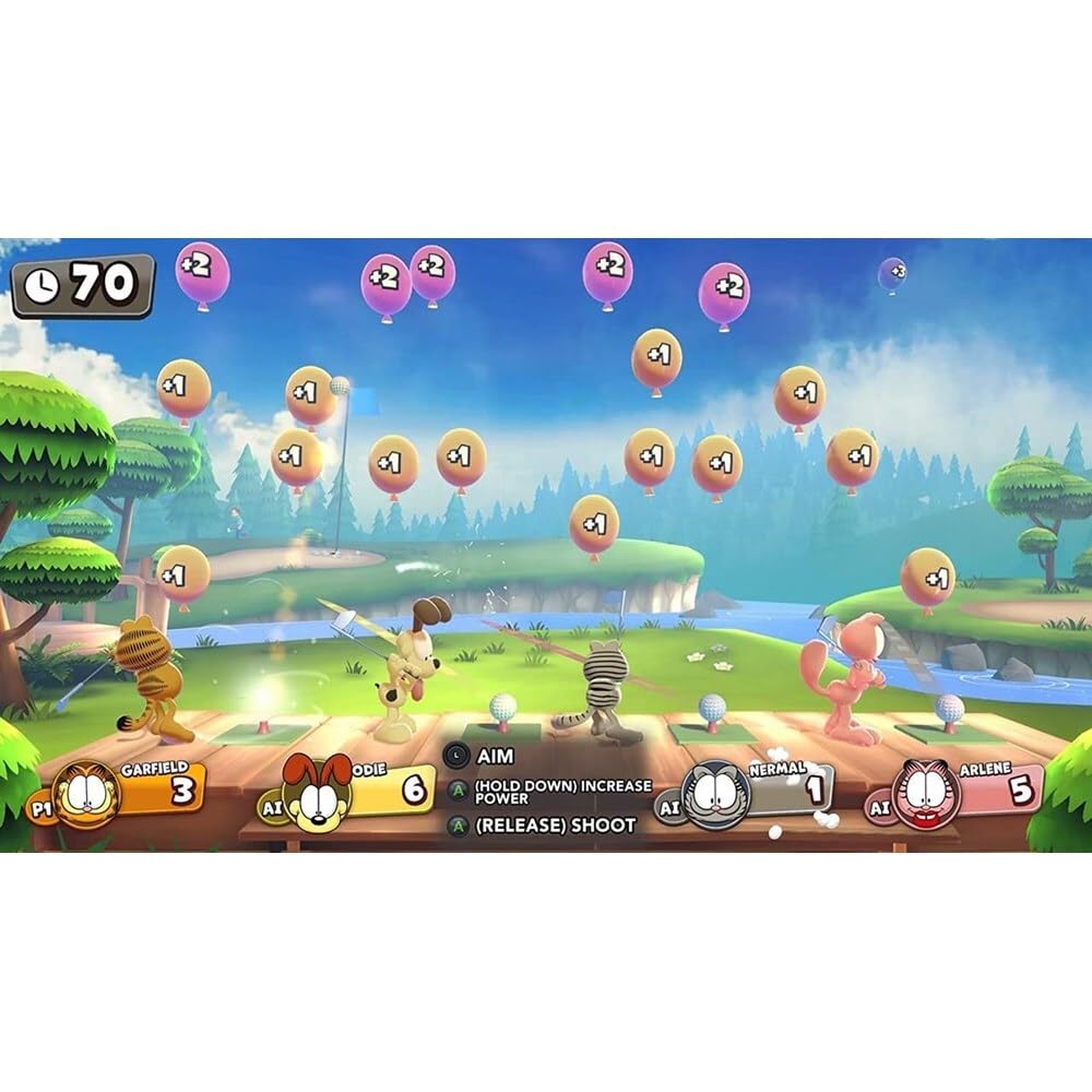 Garfield Lasagna Party Nintendo Switch