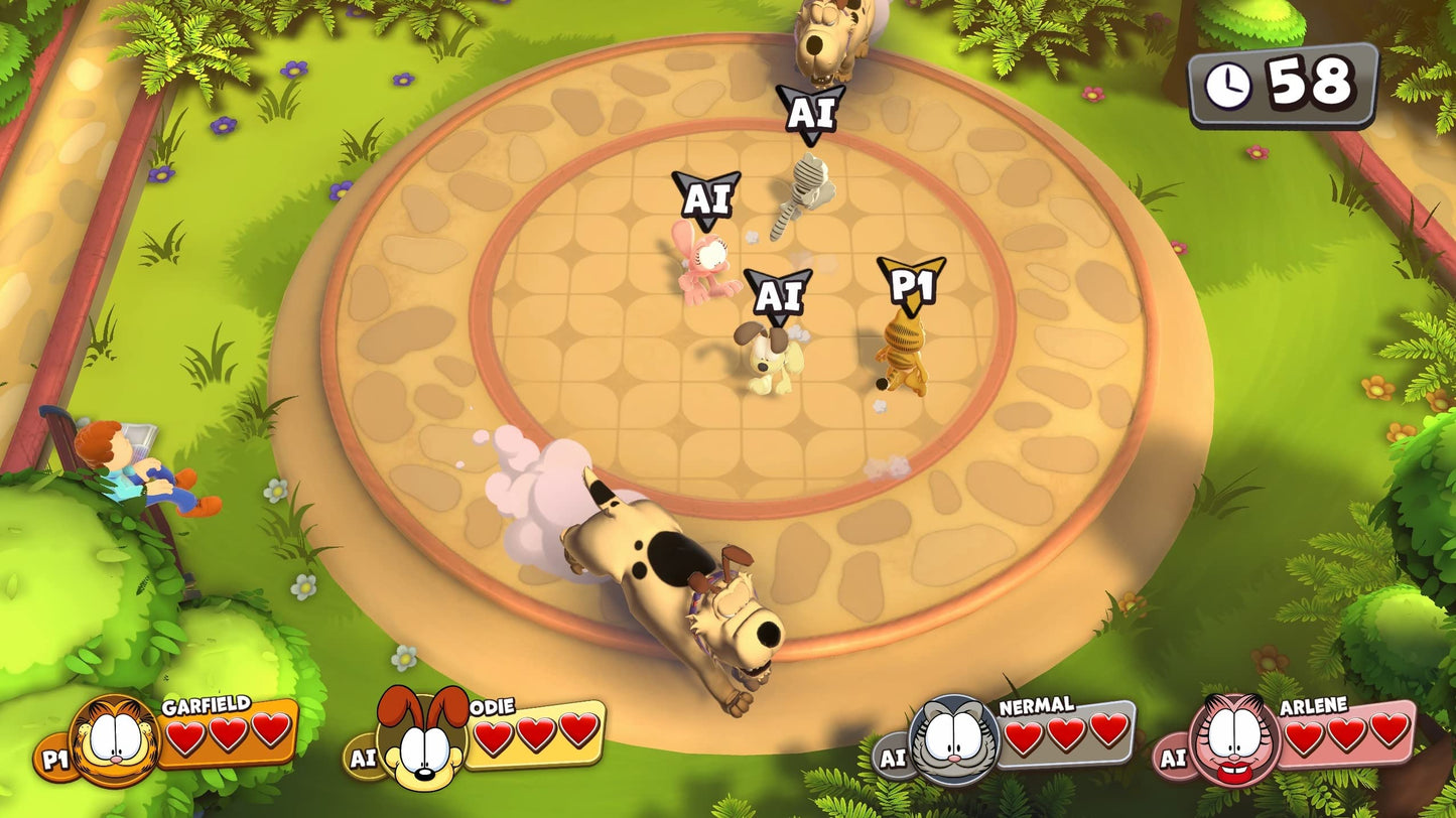 Garfield Lasagna Party Nintendo Switch