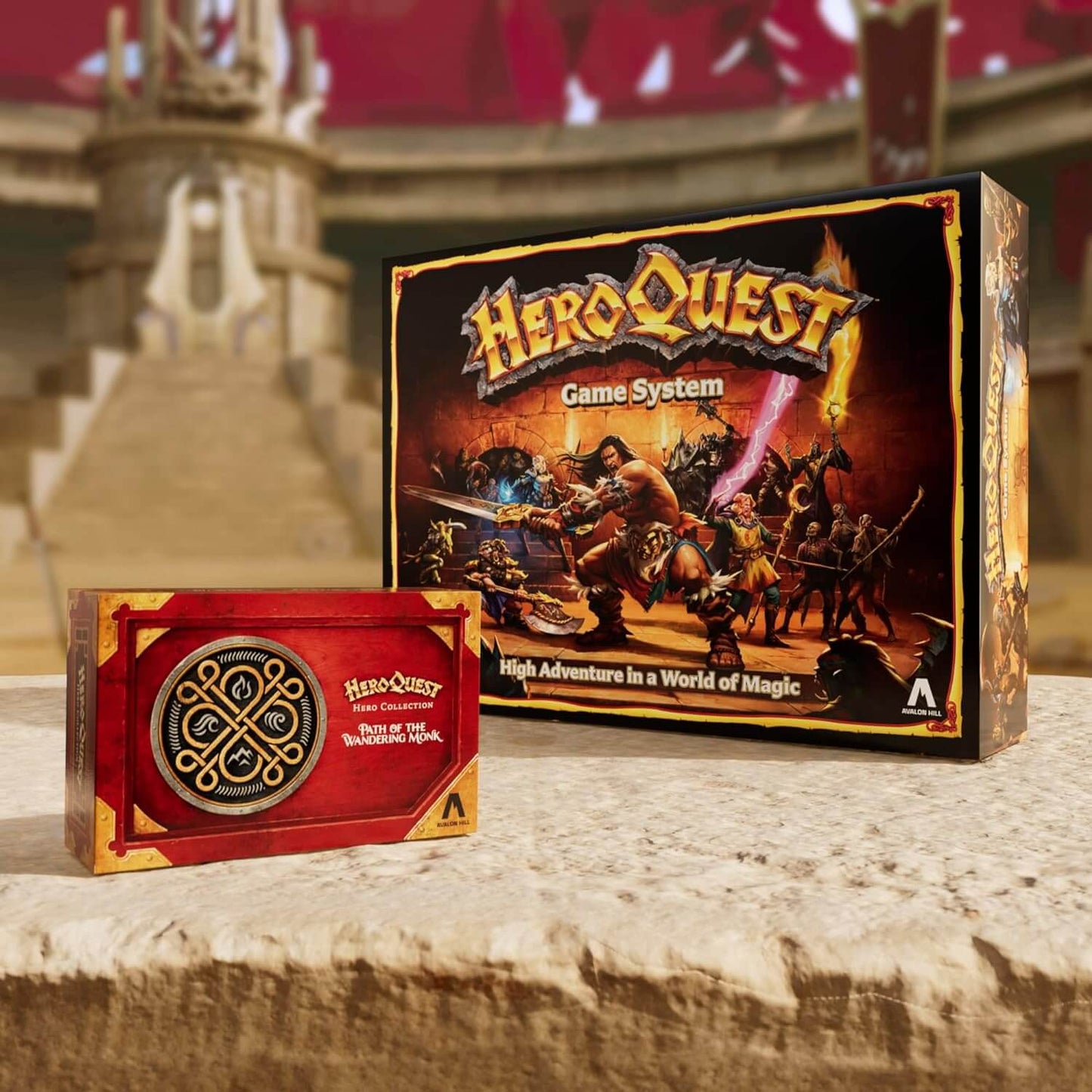 HeroQuest Expansion Path of The Wandering Monk