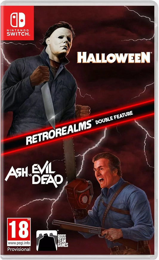 Halloween and Ash vs Evil Dead RetroRealms Double Feature - Nintendo Switch