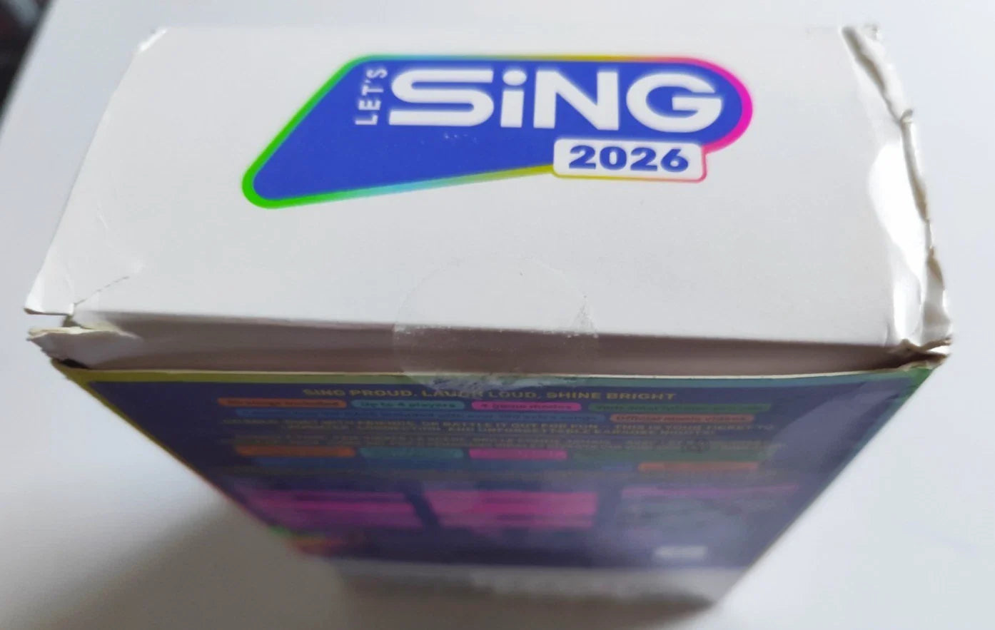 Let’s Sing 2026 – 2-Mic Edition (Nintendo Switch) BOX DAMAGED
