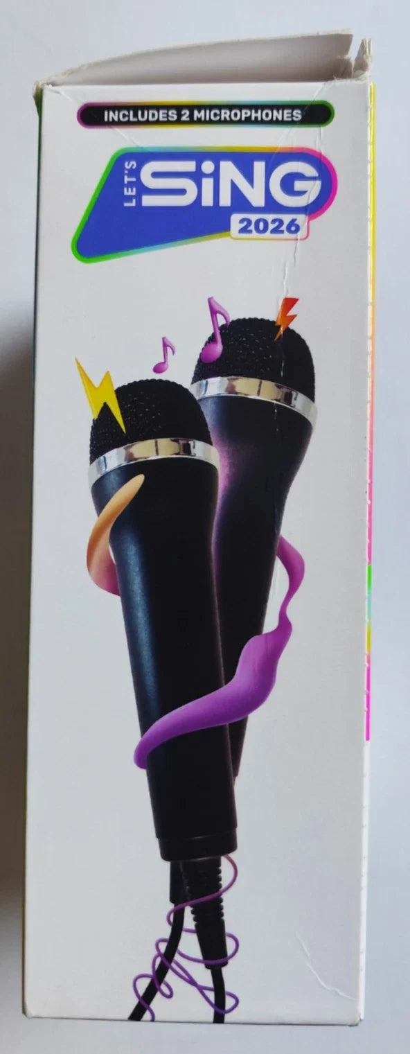 Let’s Sing 2026 – 2-Mic Edition (Nintendo Switch) BOX DAMAGED