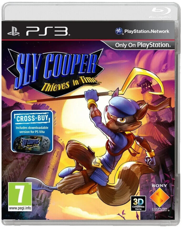 Sly Cooper Thieves In Time Sony Playstation PS3