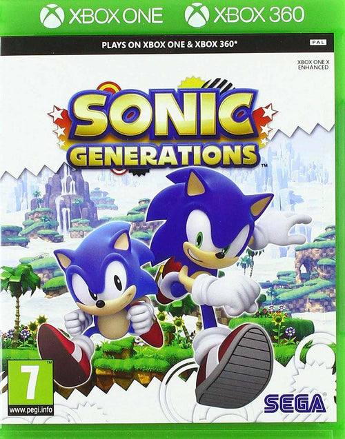 Sonic Generations Classics Xbox 360