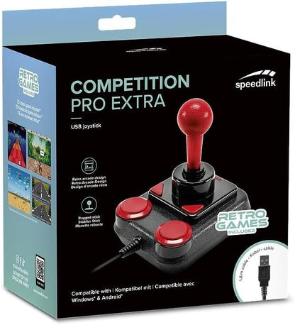 SPEEDLINK SL-650212-BKRD Competition PRO Extra USB Joystick