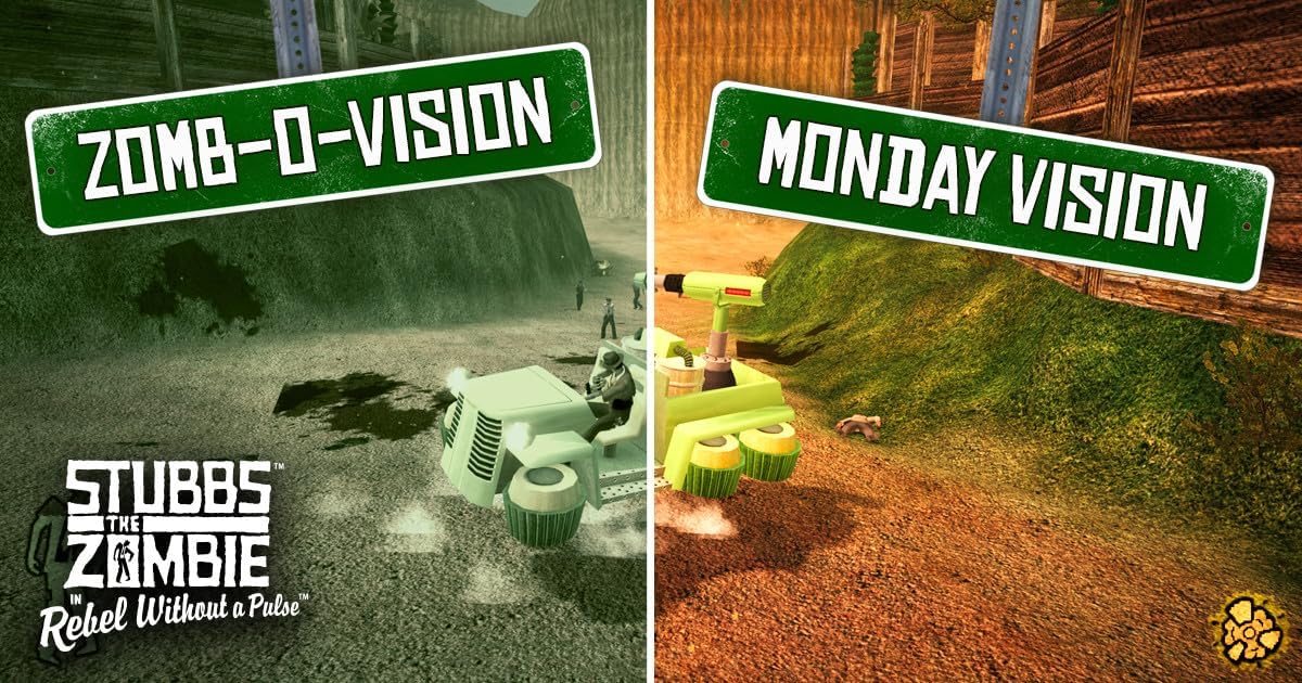 Stubbs the Zombie in Rebel Without a Pulse Nintendo Switch