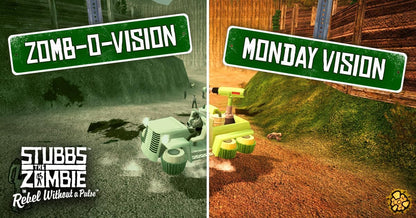 Stubbs the Zombie in Rebel Without a Pulse Nintendo Switch