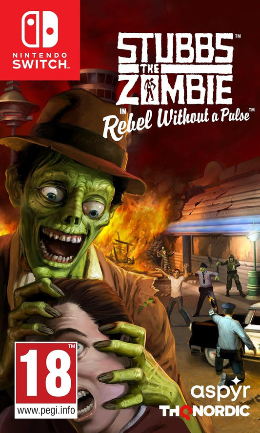 Stubbs the Zombie in Rebel Without a Pulse Nintendo Switch