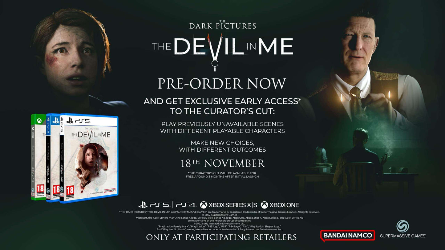The Dark Pictures Anthology: The Devil In Me PS5