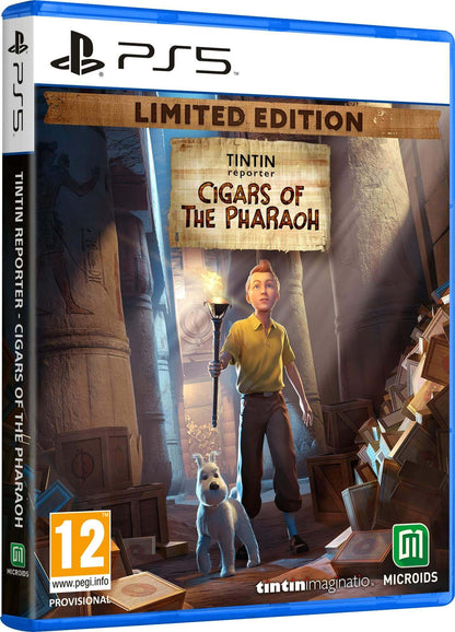 Tintin Reporter Cigars of the Pharaoh Limited Edition PS5