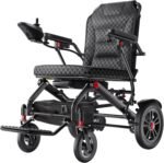 Lightweight Folding Electric Wheelchair Aluminium Mobility Chair with 20Ah Battery